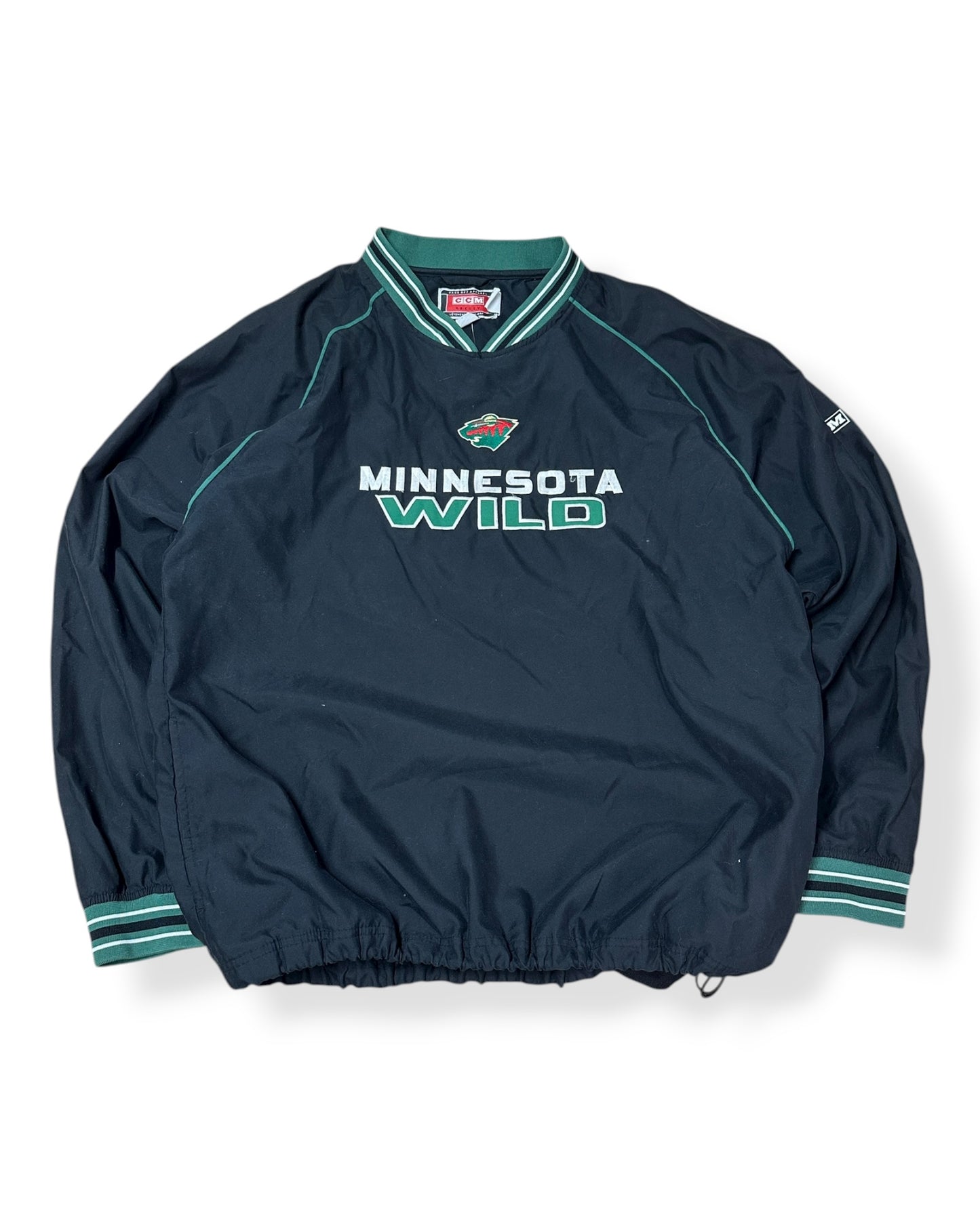 Vintage CCM Minnesota Wild Pullover Jacket