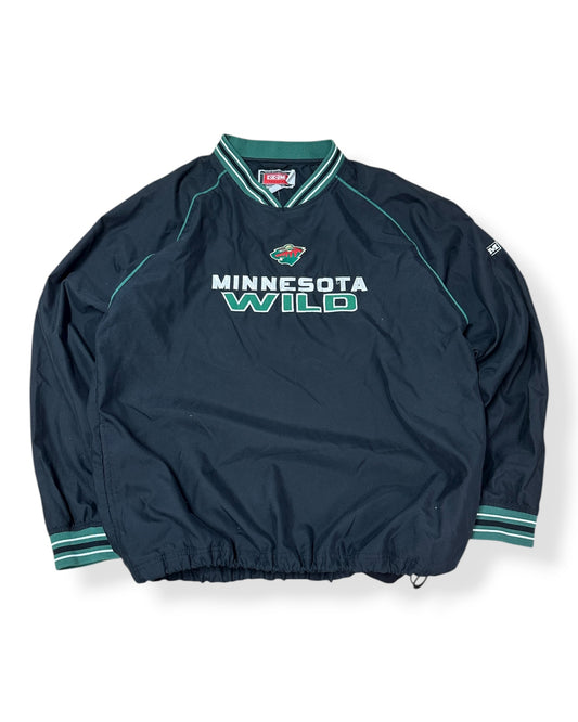 Vintage CCM Minnesota Wild Pullover Jacket