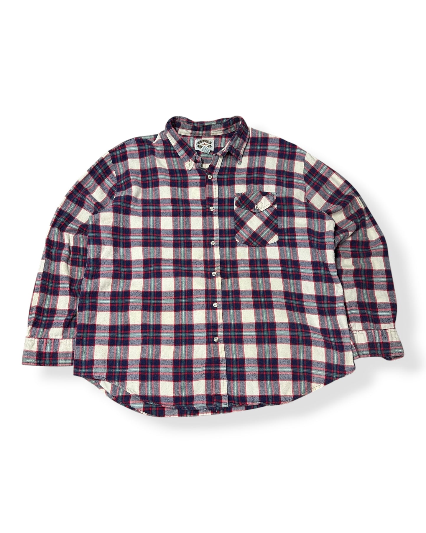Vintage Midwest Trader Flannel Button Up