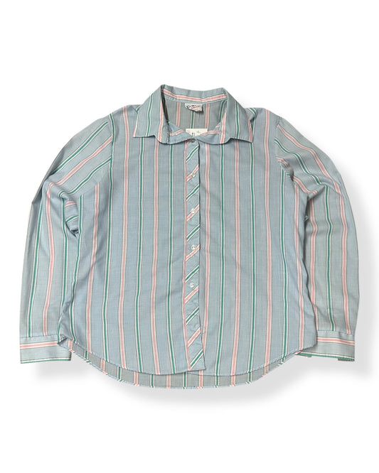 Vintage US Shirt Pinstripe Button Up