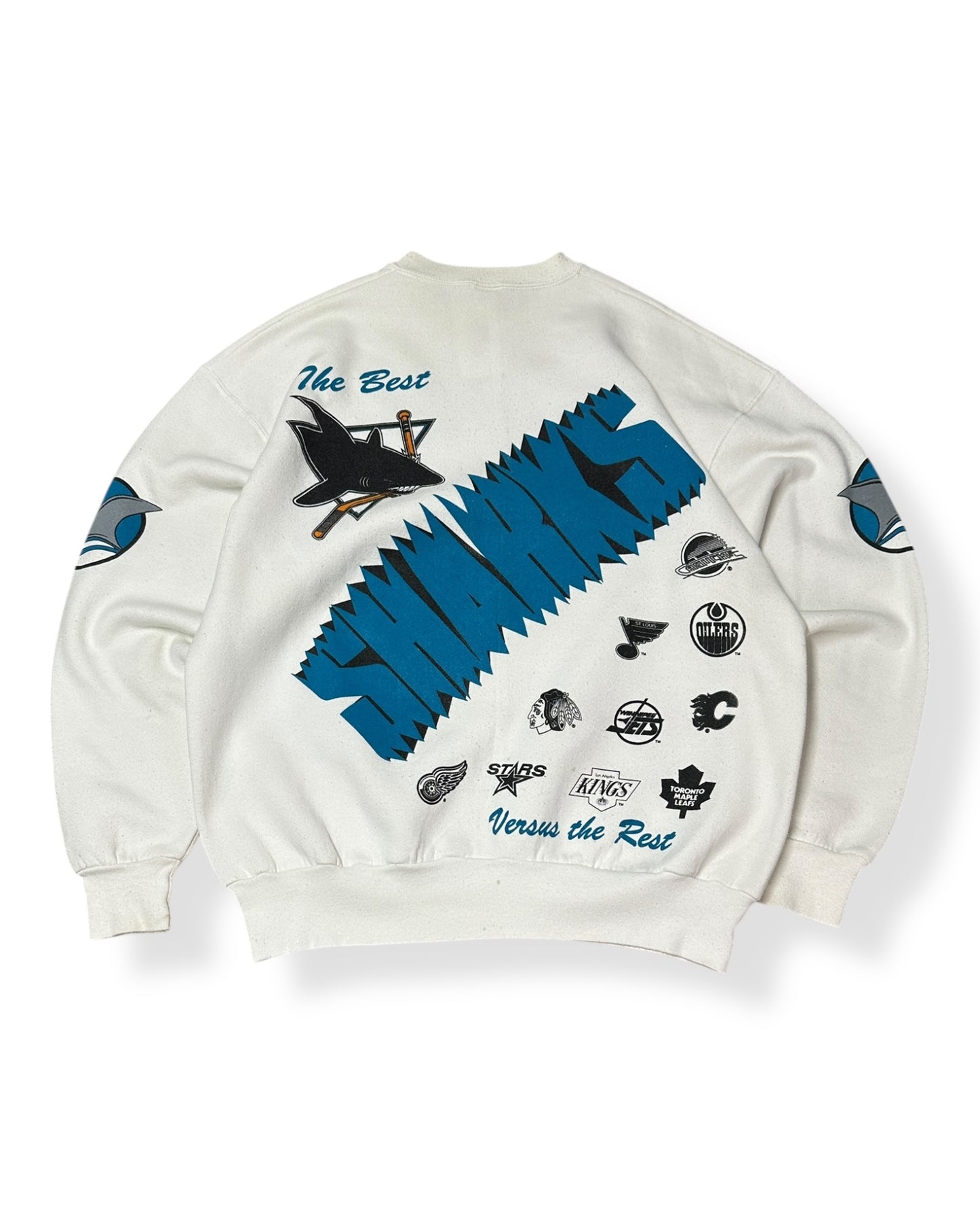 Vintage Sharks The Best vs The Rest Crewneck (As Is)