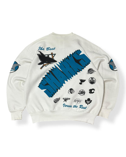 Vintage Sharks The Best vs The Rest Crewneck (As Is)