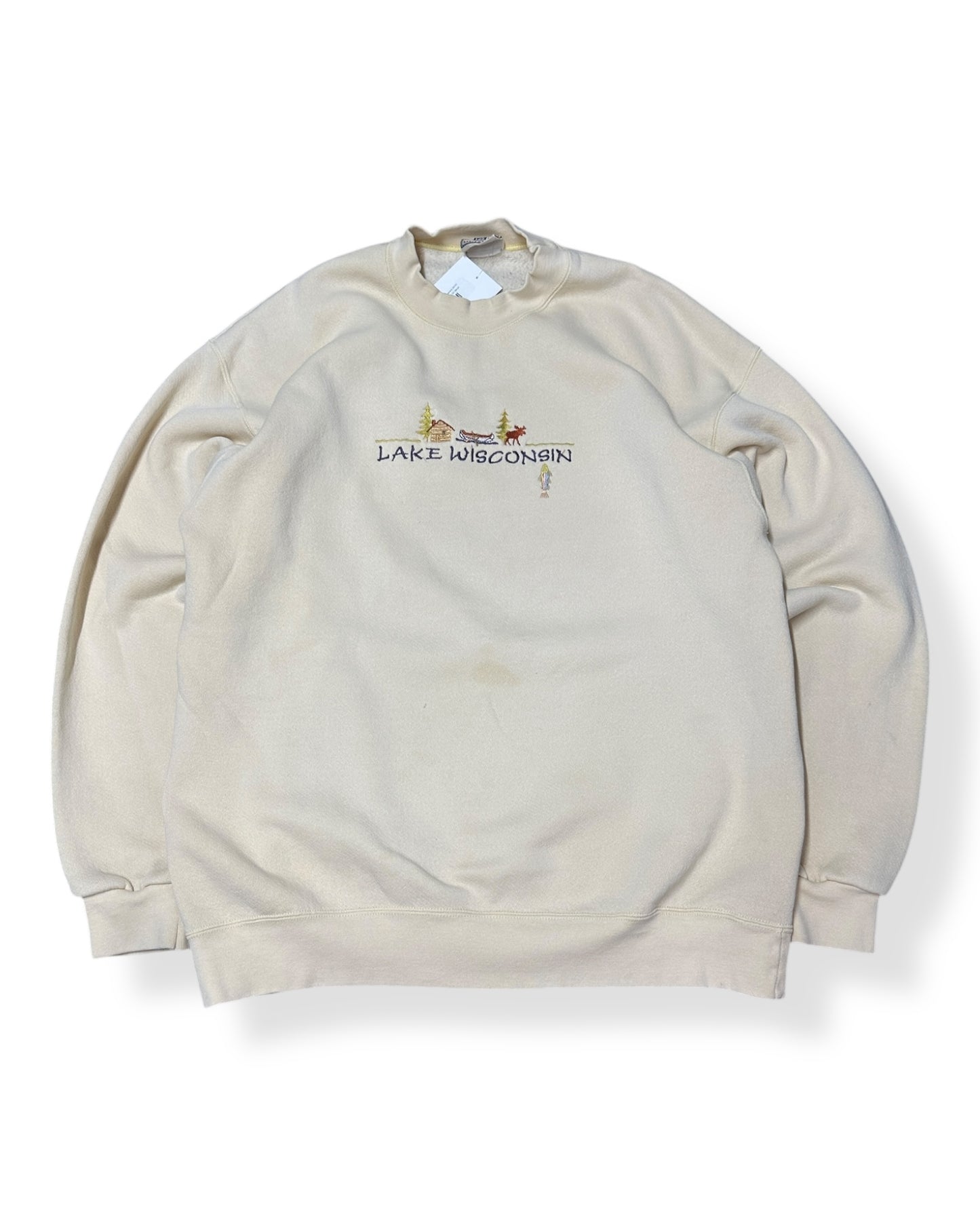Vintage Lake Wisconsin Crewneck (As Is)