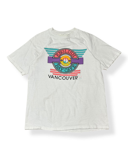 Vintage English Bay Cafe Vancouver T-shirt