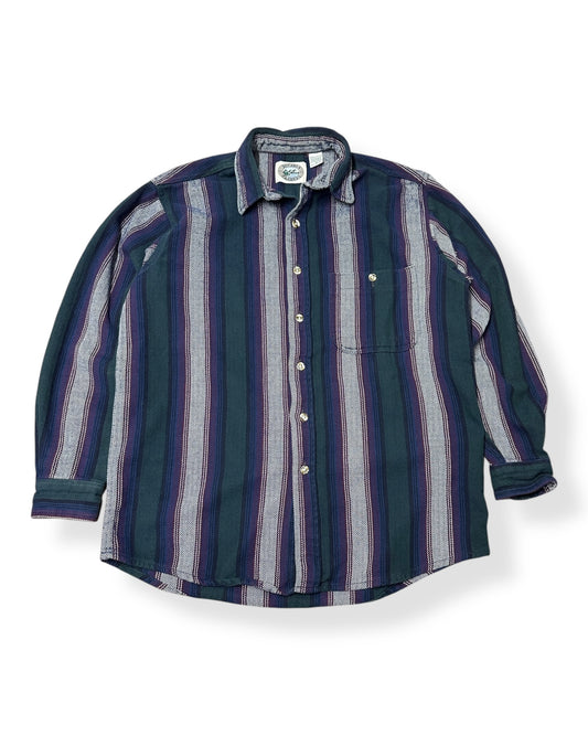Vintage Bay Area Trader Button Up