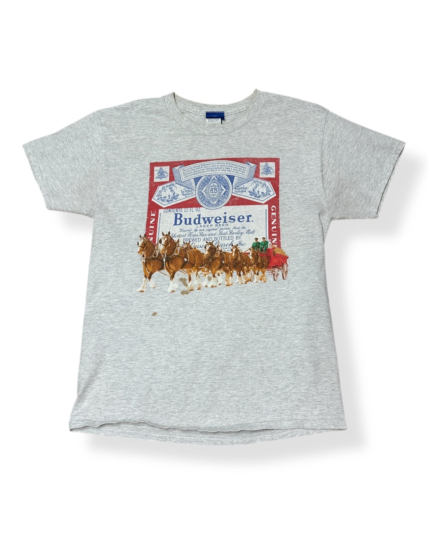 Vintage Budweiser Horses Graphic T-shirt
