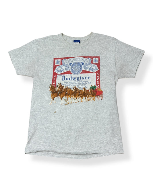 Vintage Budweiser Horses Graphic T-shirt