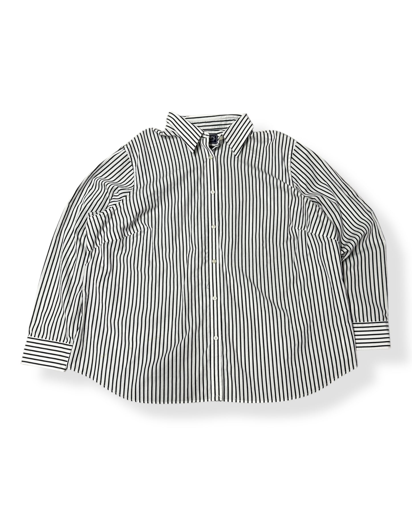 Vintage Chaps Pinstripe Button Up