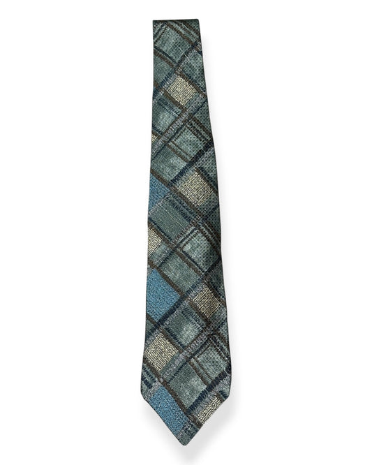 Vintage Christian Dior Plaid Necktie