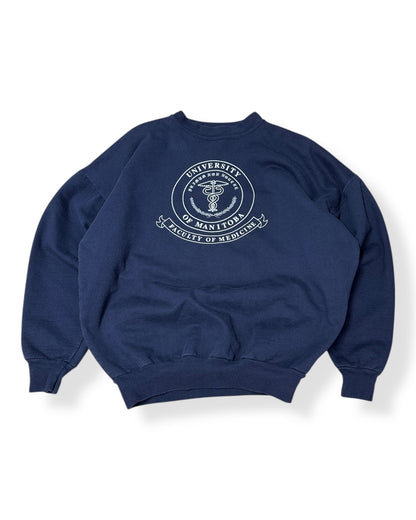 Vintage Medicine University of Manitoba Crewneck