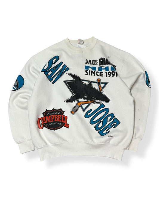 Vintage Sharks The Best vs The Rest Crewneck (As Is)
