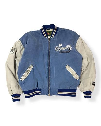 Vintage Nutmeg Cowboys Bomber Jacket (As Is)