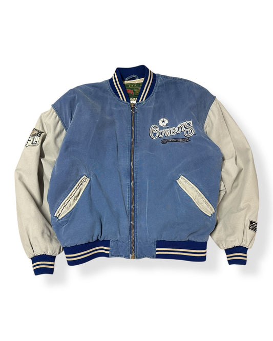 Vintage Nutmeg Cowboys Bomber Jacket (As Is)