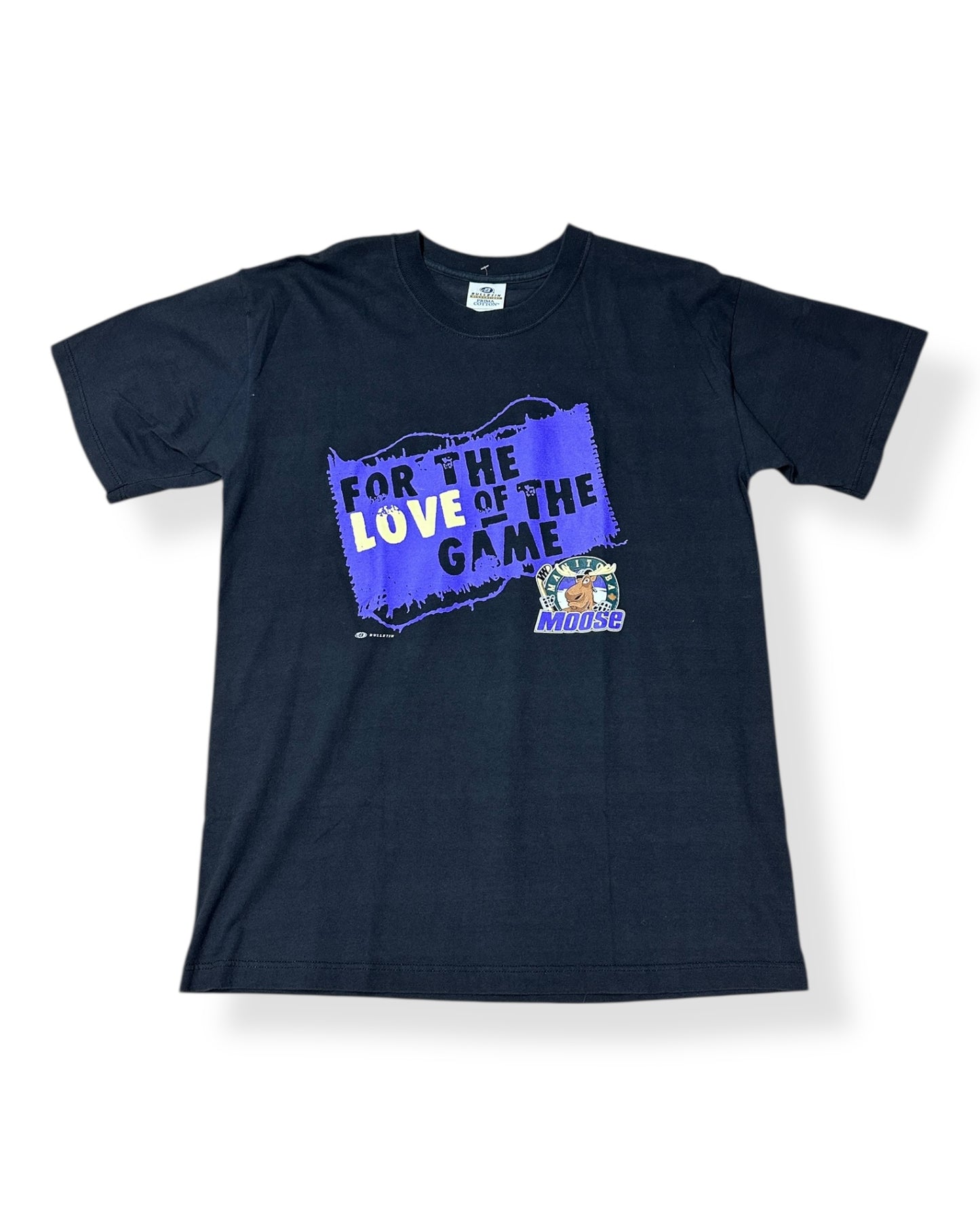 Vintage Manitoba Moose *For the love of the game* T-shirt Size Large