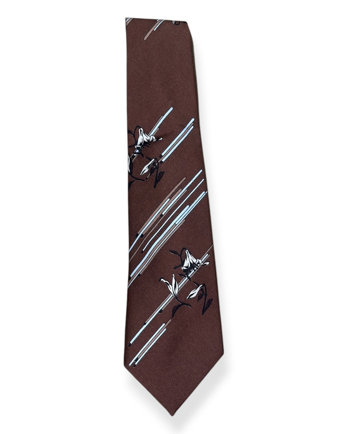 Vintage Christian Dior Floral Necktie