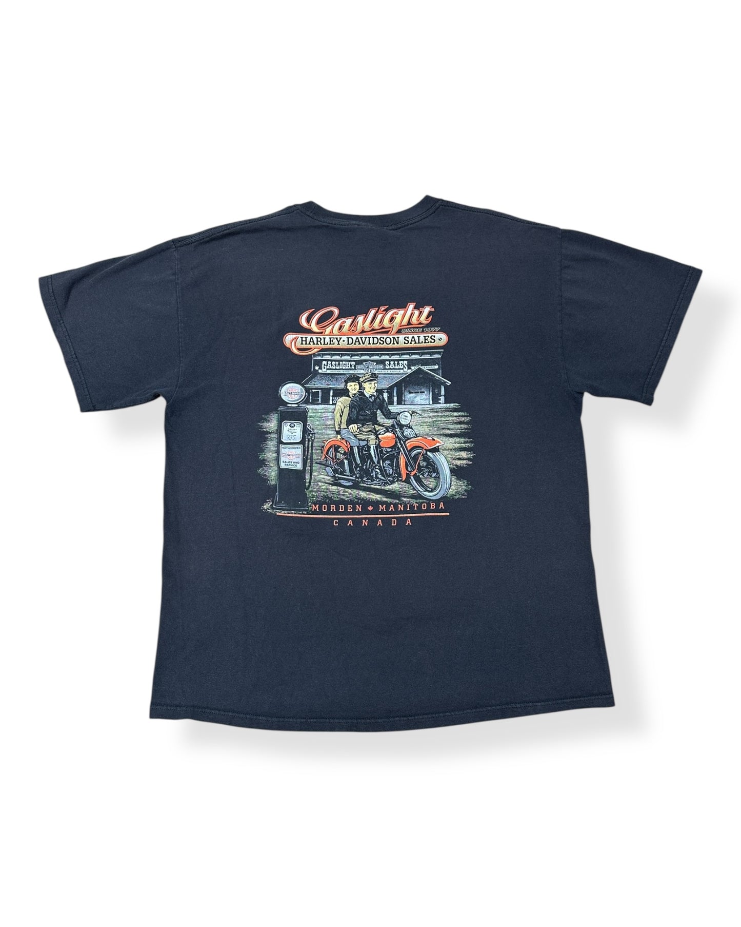 Harley Davidson Gaslight Morden, MB T-shirt
