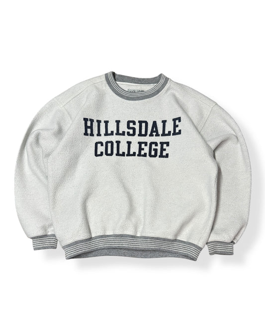 Vintage Hillsdale College Spellout Crewneck