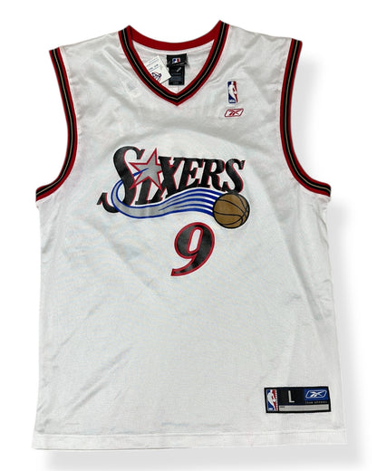 Vintage Andre Igoudala #9 Sixers Jersey