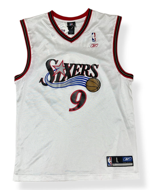 Vintage Andre Igoudala #9 Sixers Jersey
