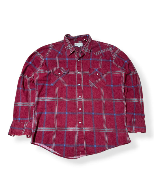 Vintage Rock Creek Western Flannel