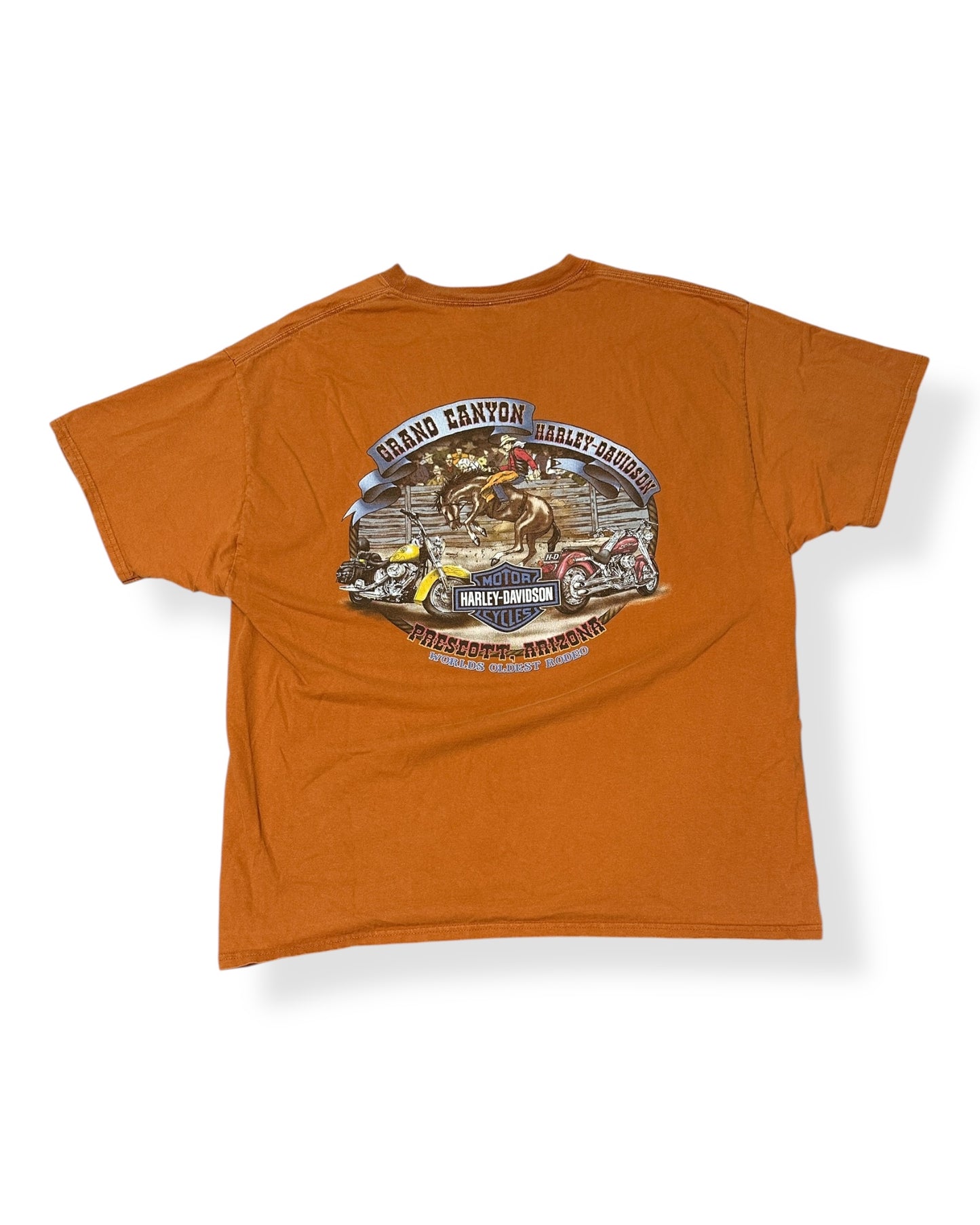 Harley Davidson Prescott, AZ "World's Oldest Rodeo" T-shirt