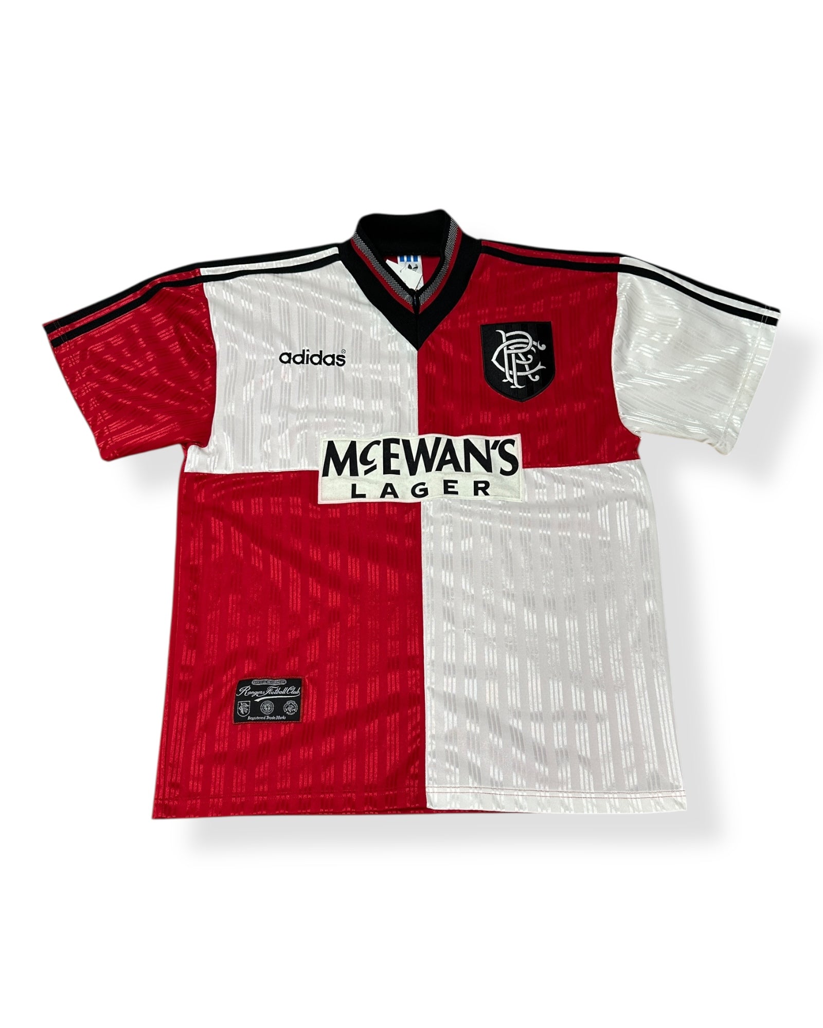 Vintage Adidas Rangers Soccer Jersey Size Large (As Is ...