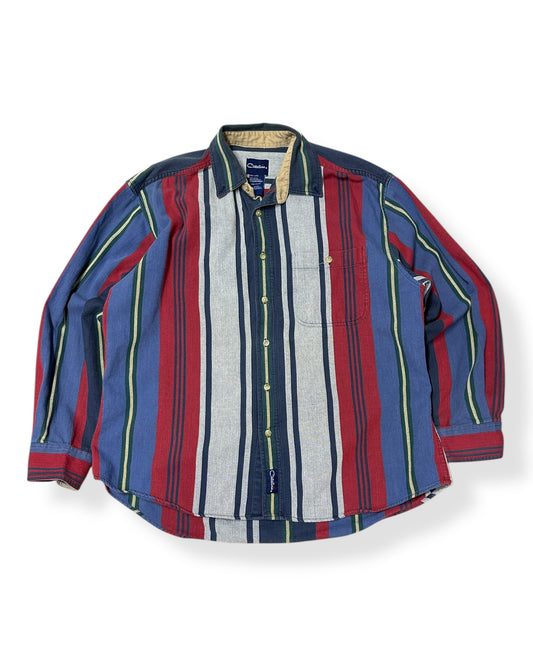 Vintage Catalina Stripe Button Up