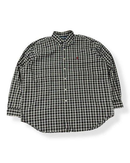 Vintage Polo Plaid Button Up