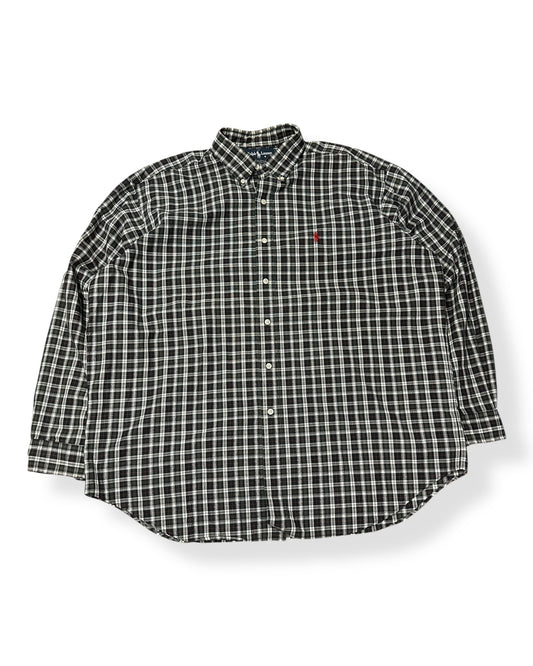 Vintage Polo Plaid Button Up