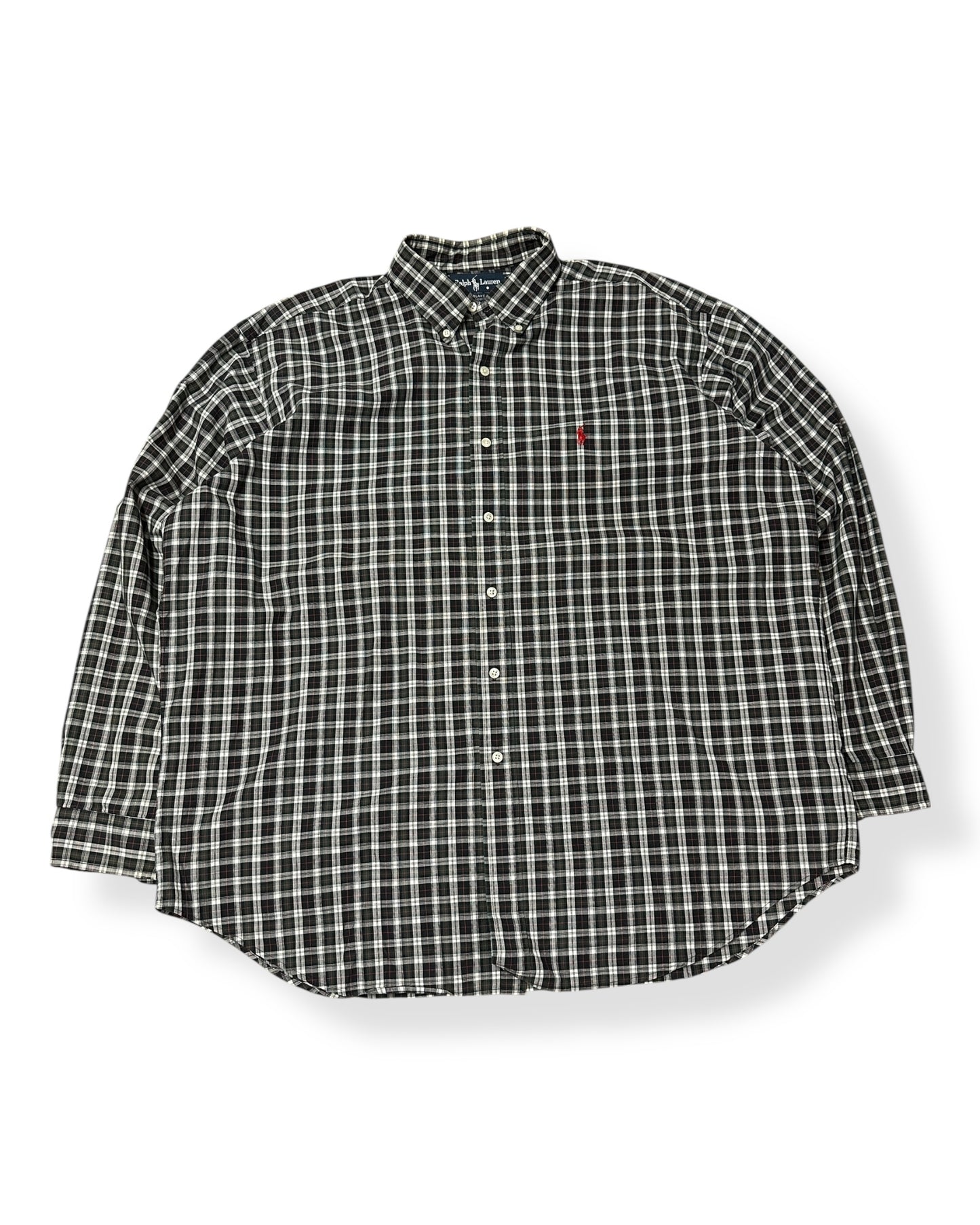 Polo Tartan Plaid Button Up