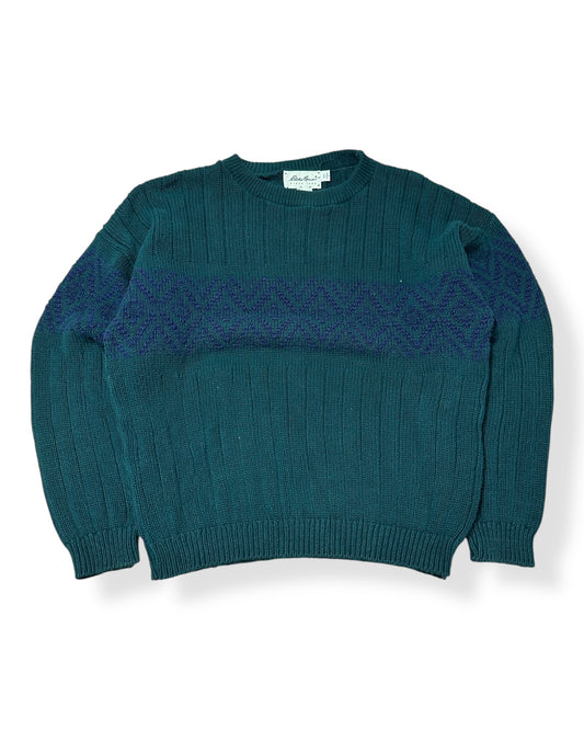 Vintage Eddie Bauer Argyle Knit