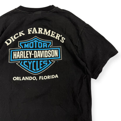 Vintage Harley Dick Farmer's Orlando, FL T-shirt Size Large