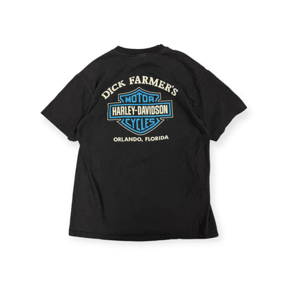 Vintage Harley Dick Farmer's Orlando, FL T-shirt Size Large