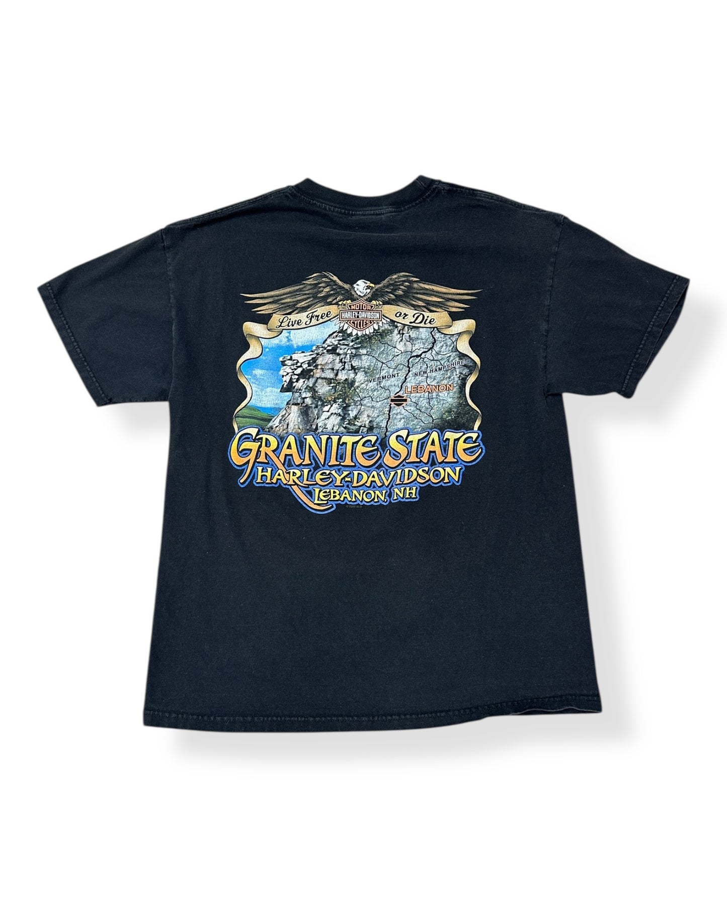 Harley Davidson Lebanon, NH Grapic T-shirt