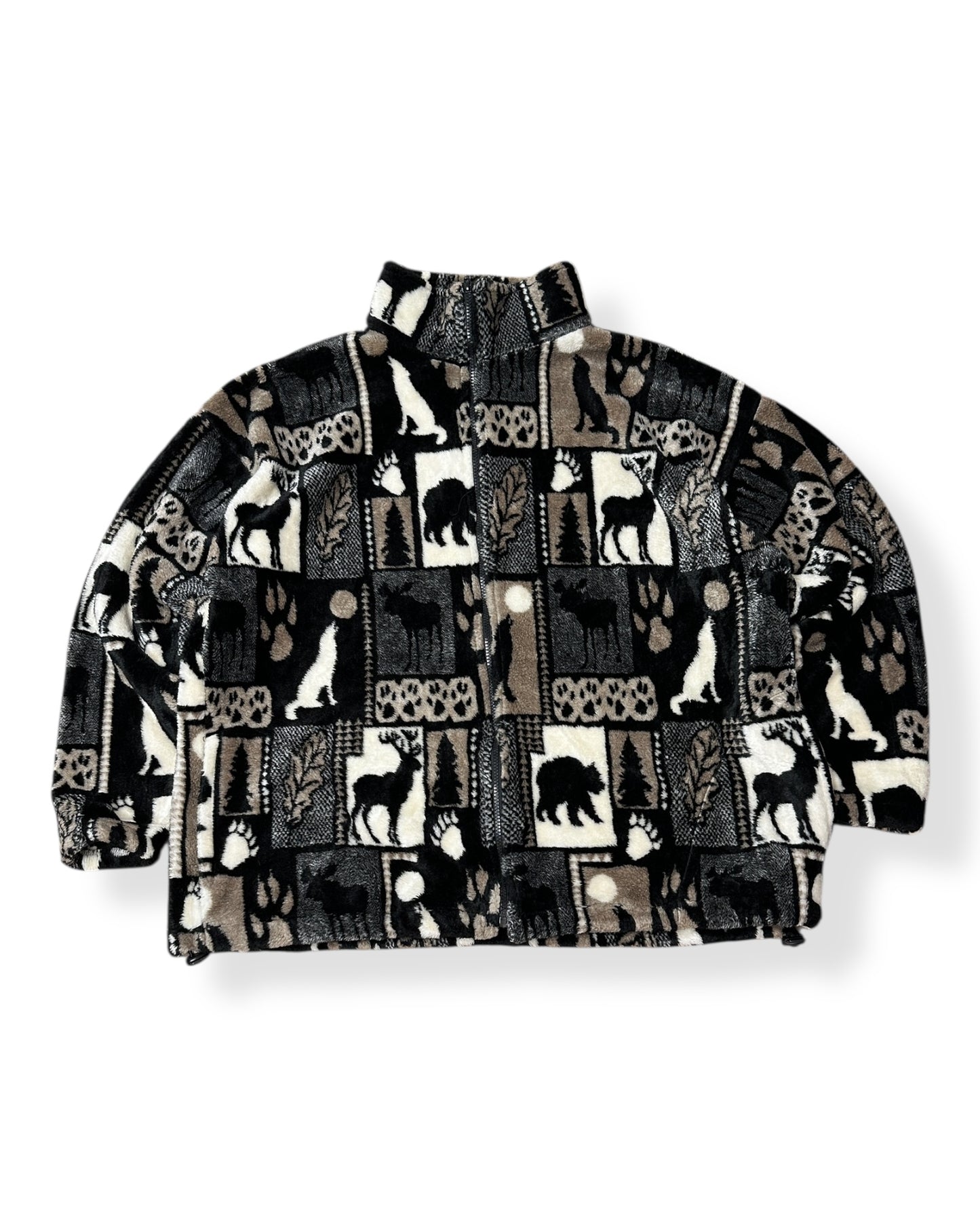 Vintage Sherpa Wildlife Light Jacket
