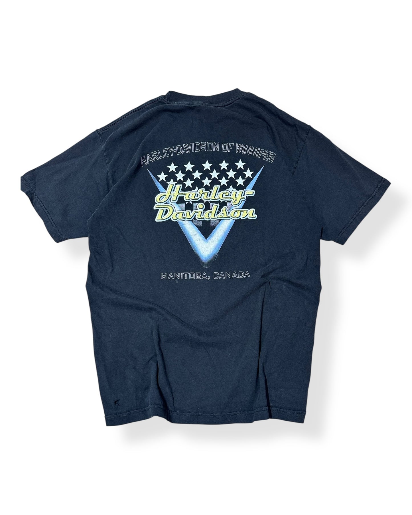 Vintage 1998 Harley Davidson Winnipeg, MB T-shirt