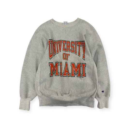 90s Champion Reverse Weave Miami University Crewneck Size XL