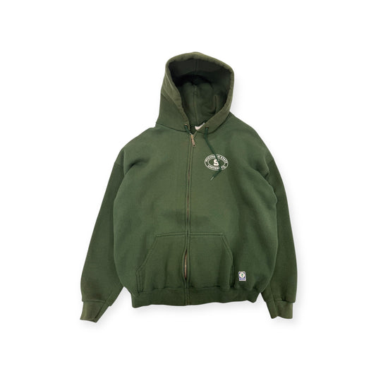 Vintage Michigan Spartans Full Zip Hoodie Size XL