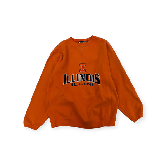 Vintage illinois Spellout Crewneck Size Large