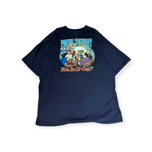 Vintage Big Dogs Poker Night T-shirt