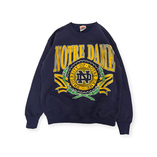Vintage Notre Dame Nutmeg Crewneck Size Large