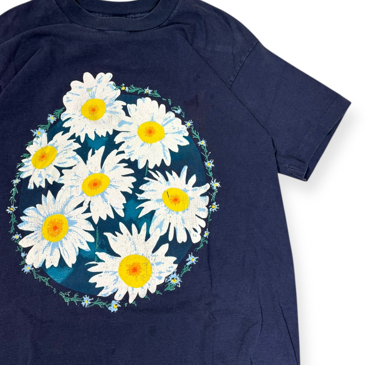 Vintage Flower Graphic T-shirt