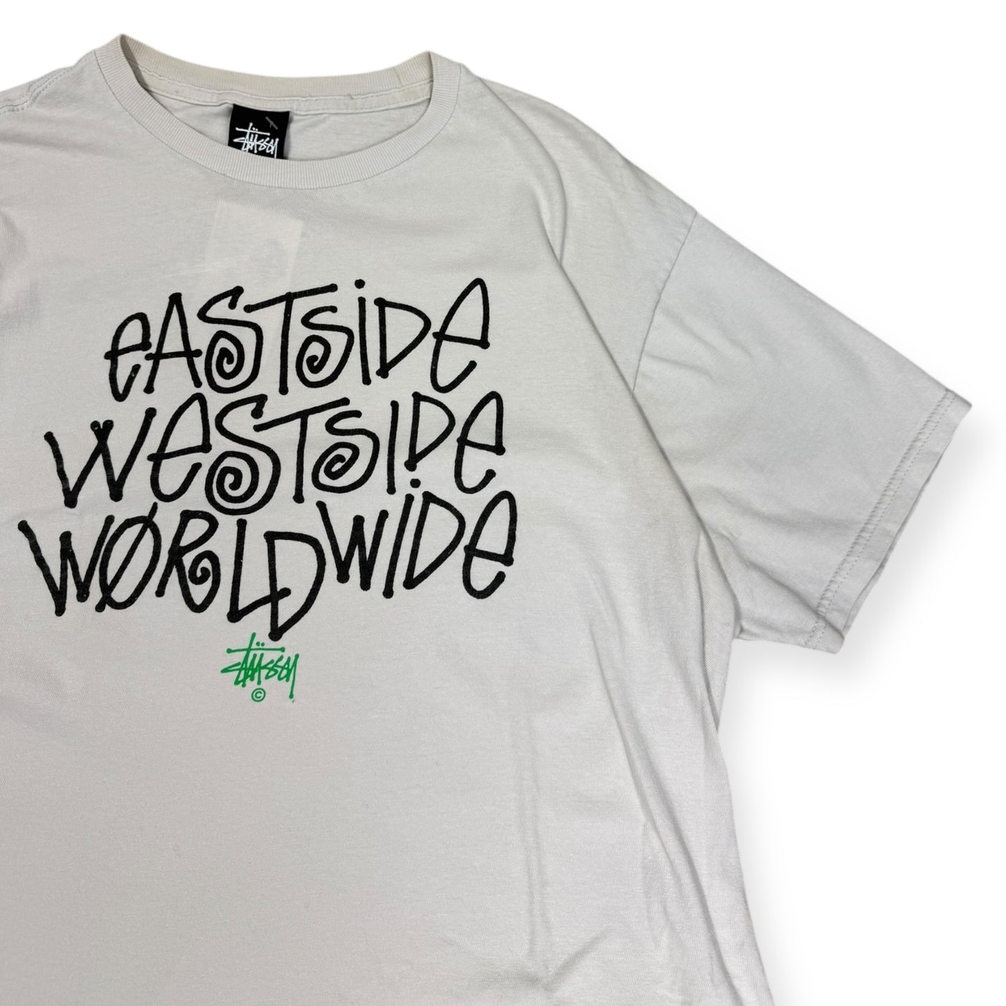 Eastside, Westside, Worldwide Stussy T-shirt