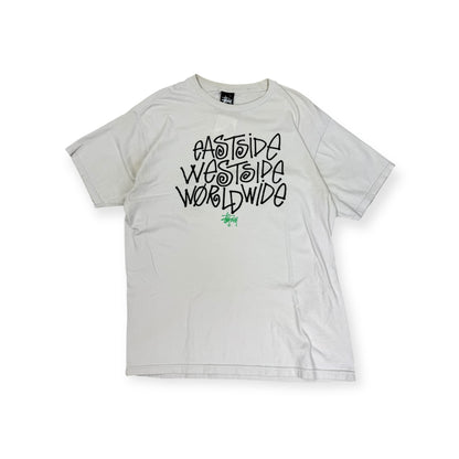 Eastside, Westside, Worldwide Stussy T-shirt