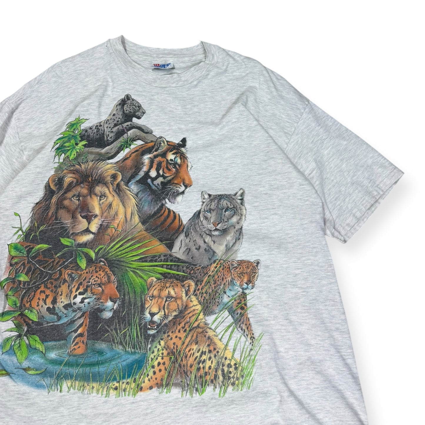 Vintage Big Cats Graphic T-shirt