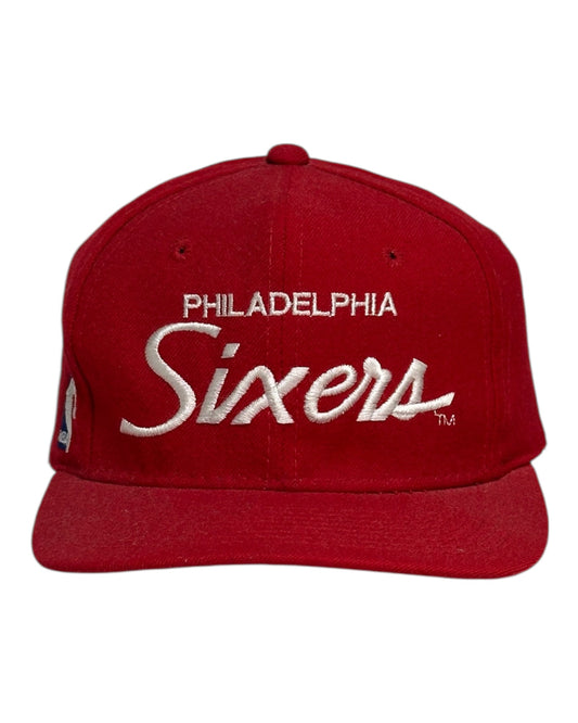 Vintage Sixers Script Wool Hat