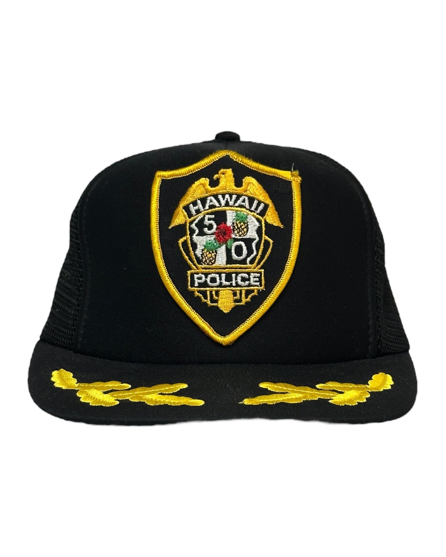 Vintage Hawaii Police Trucker Hat