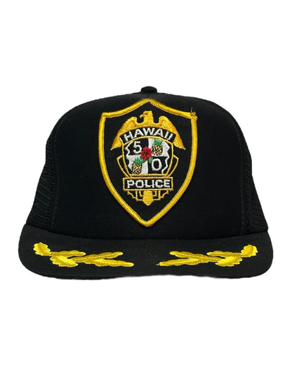 Vintage Hawaii Police Trucker Hat