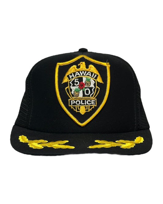 Vintage Hawaii Police Trucker Hat