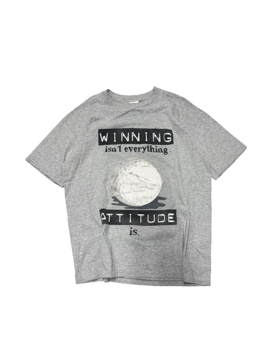 Vintage "Winning isn't everything, Attitude is" T-shirt